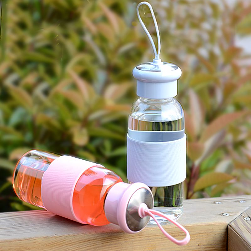 時尚玻璃杯,女士便攜玻璃杯,車載水杯定做廠家晶立方杯業(yè)